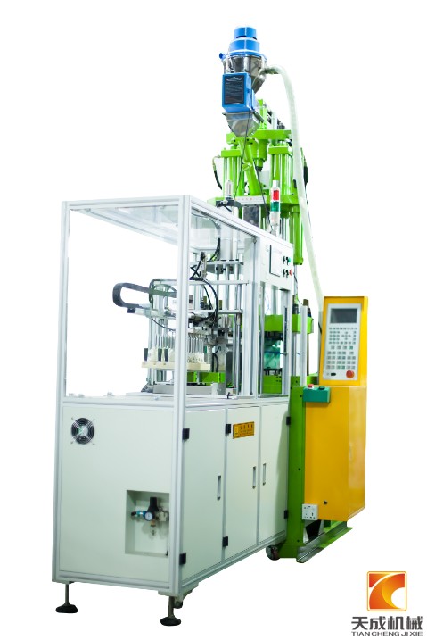 全自動牙線棒注塑機_東莞市天成機械有限公司_産品中心_專用機型系列_天成機械_立式注塑機_注塑機_矽膠注塑機_圓盤注塑機_多色注塑機_滑闆注塑機_标準注塑機